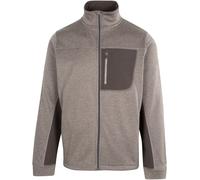 Trespass Radnage Full Zip Fleece Gris foncé chiné Petit Male