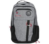 Trespass Sac À Dos Adulte Rocka-35L - 3 Compartiments Zippés, Dos Et Bretelles Rembourrés, Compartiment Ordinateur, 2 Poches Filet, Mousqueton, Boucles D’Attache, Polyester