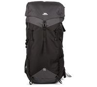 Trespass Sac à dos de randonnée 75 l - Compartiment principal avec cordon de serrage, système dorsal réglable, système de bâtons de marche, système de sac d'hydratation, housse de pluie en tissu