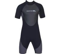 Trespass Scuba - Combinaison courte de plongée 3mm - Homme (S) (Noir) - UTTP251 Noir G
