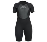 Trespass Combinaison de plongée Scubadive 3 mm manches courtes Shorty Noir S Femme