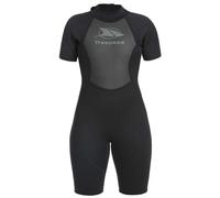 Trespass Combinaison de plongée Scubadive 3 mm manches courtes Shorty Noir S Femme