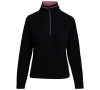 Trespass Skylar Micropolaire ultralégère et semi-zippée pour femme 130 g/m², Mûre noir clair, M