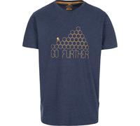 Trespass - T-shirt manches courtes BUZZINLEY - Homme (XL) (Bleu marine chiné) - UTTP4970 Bleu Marine Chiné