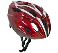 Trespass Tanky Casque de vélo Rouge Métallique Taille 52-56