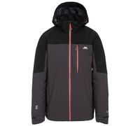 Trespass Tappin Homme manteau imperméable fermeture zippée à capuche - gris foncé - L