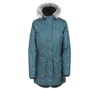 Trespass Thundery Manteau Femme, Vert/Gris Argenté, FR : XXS (Taille Fabricant : XXS)