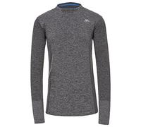 Trespass Timo T-Shirt à Manches Longues Homme, Noir, FR : L (Taille Fabricant : L)