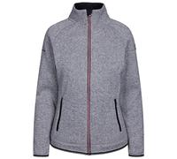 Trespass Toddy Polaire pour femme Fermeture Éclair intégrale sur le devant avec col intérieur doux, gris chiné, L