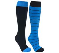 Trespass Toppy Lot de 2 Paires de Chaussettes de Ski pour Homme