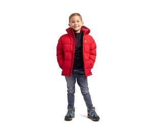 Trespass Tuff - Doudoune - Enfant unisexe (7-8 ans) (Rouge)