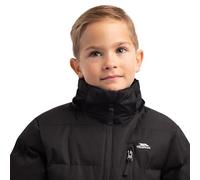 Trespass Veste rembourrée Tuff à capuche mixte extérieur noir 2-3 ans