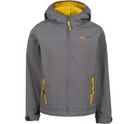 Trespass Faster Softshell Jacket Gris 7-8 Years Garçon