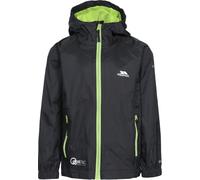 Trespass Veste de pluie pour enfants Qikpac Jacket - Unisex Kids Packaway Jacket Tp75 Black 122/128 - ca. 7-8 Jahre