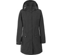 Trespass Veste de pluie Rainy Day pour femmes imperméable, avec capuche TP3613 (XL) (Noir)