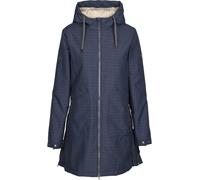 Trespass Neeska Veste imperméable avec doublure en polaire douce et capuche pour femme, bleu marine, L
