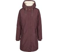 Trespass Veste imperméable pour femme avec polaire Sherpa et capuche, mûre, 40