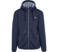 Trespass Veste polaire à capuche Tableypipe pour homme TP4758 (XS) (Bleu marine chiné)