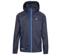 Veste imperméable à capuche zippé Trespass Qikpac X Bleu L