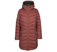 Trespass Veste rembourrée longue avec capuche et 2 poches pour femme Turka, Mûre, S