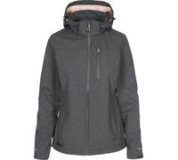 Trespass Veste Softshell Claren II imperméable pour femme TP4615 (M) (Gris foncé/Rose chiné)