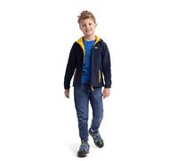 Trespass Veste softshell unisexe pour enfant, Bleu marine/soufre, 5-6 ans