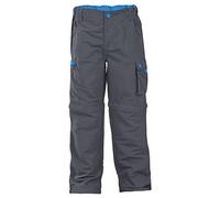 Trespass Wayfield Pantalon Garçon, Gris, FR : XS (Taille Fabricant : 3/4)