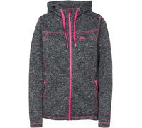 Trespass Women's Odelia Hooded Full Zip Fleece Marl noir 12 (M) Female