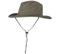 Trespass Wyles Chapeau de soleil unisexe UPF 50, chapeau de soleil à large bord, chapeau de soleil pour la pêche, la randonnée, la marche, le jardinage, chapeau respirant avec mentonnière, protection