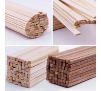 Tressage de bambou, tranches de bambou, matériaux de modélisation DIY en bambou et en bois, artisanat fait main, meubles, lanternes, cages à oiseaux, fabrication de bijoux Bandes carrées de couleur pr