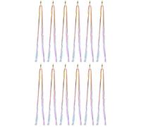 Tressage de coiffure String Yarn accessoires de style bricolage pour décoration de cheveux à la mode (Corde à cheveux colorée de 1 mm)