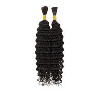 Tressage humain cheveux boho tresses cheveux ondulés tresses bouclées tresses 160g fibres synthétiques élastiques bouclées crochet tresses boho cheveux humains, 18 pouces a