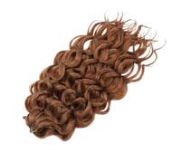 Tressage long bouclé, 1 paquet de cheveux au crochet ondulés for femmes noires, cheveux tressés profonds style bohème(M350-30-27-144,24inch)