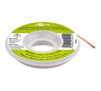 Tresse à dessouder - FIXPOINT - 1 0 mm x 1 5 m - Cuivre pur - Flexible - Efficace pour zones difficiles