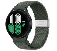 Tressé Bracelet Galaxy watch 5/Pro/4 40mm 44mm 45mm/Classic 46mm 42mm Homme/Femme,20mm Bracelet montre Nylon Extensible pour Samsung Active 2/Garmin vivoactive 3/Venu sq,Amazfit gts/2/mini/bip
