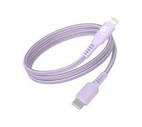 tressé C/MFI 1.2m 3A/PD60W Violet Recyclé