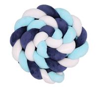Tresse de décoration BABYCALIN - Coussin - Velours - 200 cm - Bleu - BABYCALIN