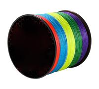 Tresse de ligne de pêche, 500 m, ligne pêche solide à code couleur 6.0 | Ligne de pêche tressée à code couleur de 500 m pour les applications pêche et la configuration la ligne