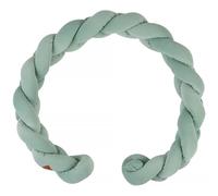 Tresse de lit bébé velvet vert menthe