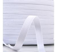 Tresse Élastique Plate 9 Mm/12gommes 750090 (Rouleau De 50)