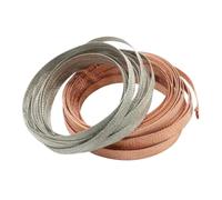 Tresse en cuivre étamé | 1/2/5M 4~28MM(Pure Copper,WIDTH 20MM_50CM)