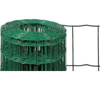 Tresse EUROPLAST 1, 2000/100x50/2,20 mm, vert, RAL 6005, Zn+PVC, clôture, paquet de 25 m