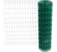 Tresse EUROPLAST 2, 1000/100x50/2,20 mm, vert, RAL 6005, Zn+PVC, clôture, paquet de 25 m