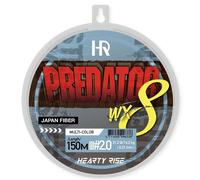 Tresse Hearty Rise Predator WX8 3.0 PE Multicolore 1200 m