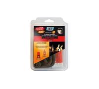 Kit tresse en fibre verre extensible 6 mm + collafeu