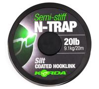 Tresse Korda Semi-Stiff N-Trap 20 lb 20 m leader braid
