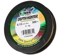 Tresse PowerPro Depth-Hunter 300 m Multicolore 0,15 mm