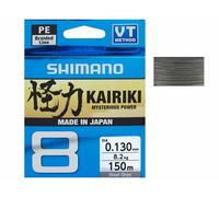 Line Kairiki 8 150m 0.16mm 10.3kg Steel Gray