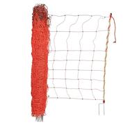 TRESSELEC - Filet électrifiable 50m - 14 Piquets - Hauteur 88cm - Clôture électrique pour animaux - Solution complète, facile à installer et mobile - Double Pointe - Filet pour mouton, chèvre, poule