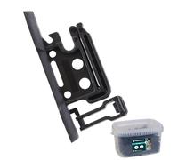 TRESSELEC - Isolateur clôture électrique universel - 50pcs - Compatible avec Cordes, Cordons jusqu'à 6mm et Rubans jusqu'à 40mm - Robuste et facile à visser - Pour piquets Bois - Fermeture à clip